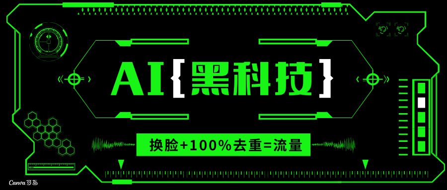 AI视频换脸软件，无缝衔接100%过原创技术，搬运打s粉必备-康仁安网创