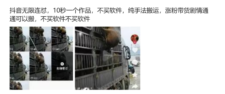 抖音无限连怼,10秒一个作品不买软件,纯手法搬运,涨粉带货剧情通通可以搬-康仁安网创