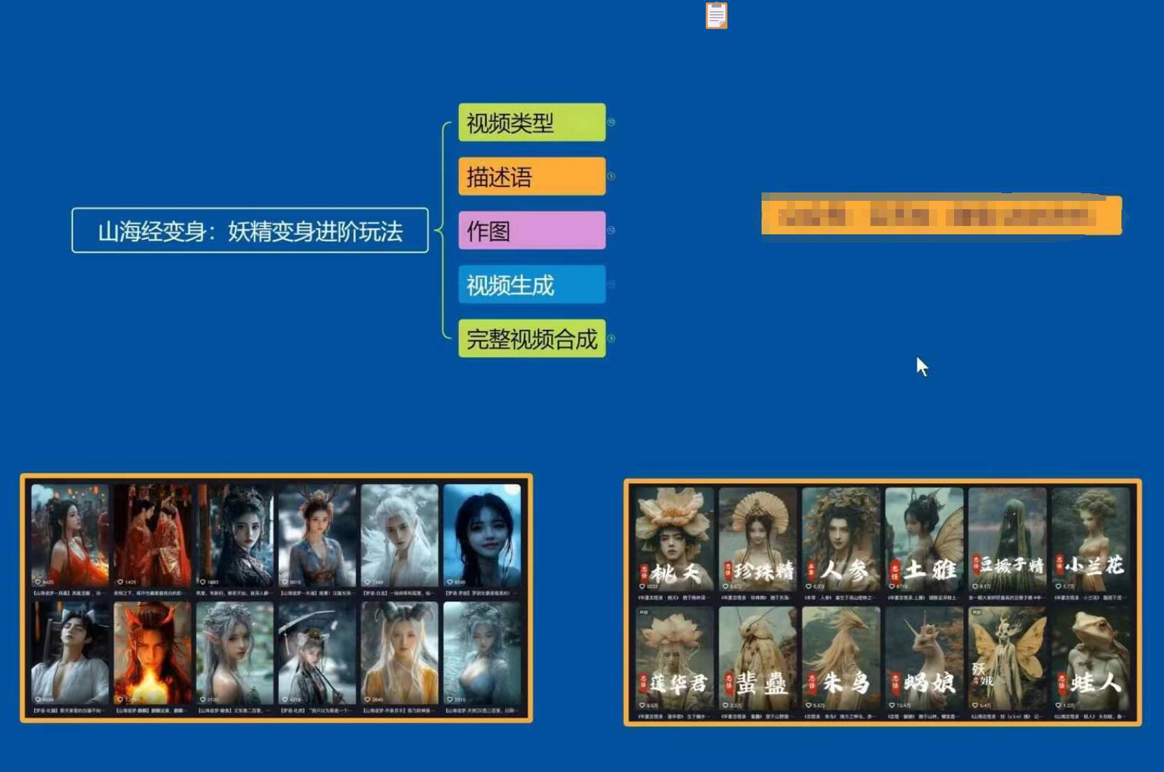 云天AI山海经变身视频教程，妖精变身进阶保姆级教学-康仁安网创