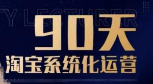 90天淘宝系统化运营,从入门到精通-康仁安网创