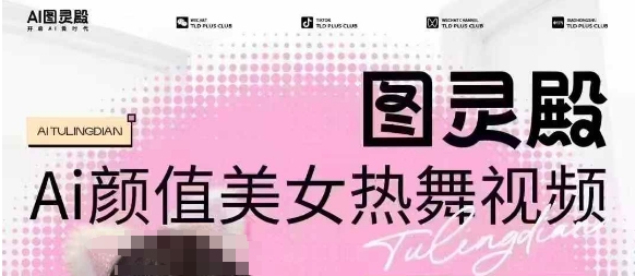 全网首发，原价988图灵殿AI颜值美女热舞视频，云端生图，轻松过原创-康仁安网创