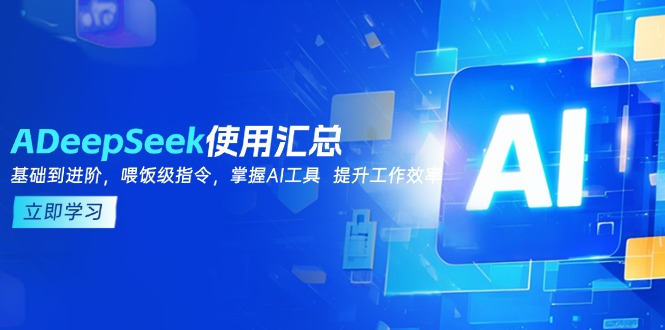 DeepSeek使用汇总,基础到进阶,提示词技巧,掌握AI工具 提升工作效率-康仁安网创
