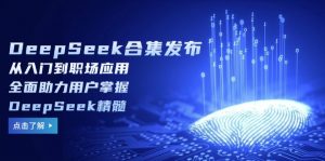DeepSeek合集发布，从入门到职场应用，全面助力用户掌握DeepSeek精髓-康仁安网创