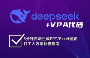 DeepSeek从入门到精通：解锁Excel和VBA高效办公新技能-康仁安网创