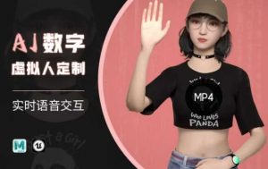 Ai数字人虚拟(智能体)实时语音交互特训营，​自行定制超写实角色AI数字人交互技术-康仁安网创