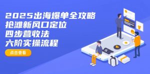 2025出海爆单全攻略：抢滩新风口定位+四步营收法+六阶实操流程-康仁安网创