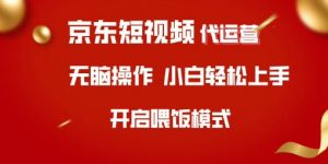 京东短视频代运营,全程喂饭,小白轻松上手【揭秘】-康仁安网创