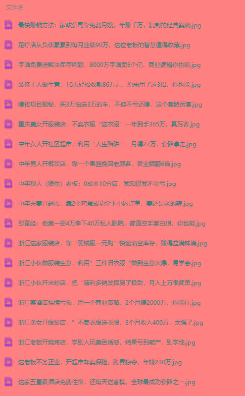 图片[1]-(9607期)真实有效391套商业模式，年入几十到几百万案例解析(电子书+视频+图文)-康仁安网创