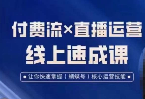 视频号付费流实操课程,付费流✖️直播运营速成课,让你快速掌握视频号核心运营技能-康仁安网创