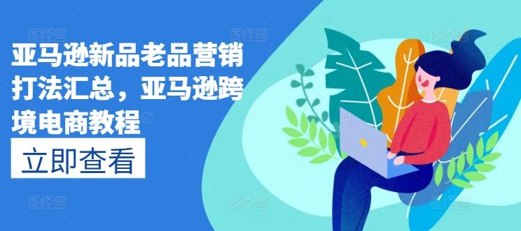 亚马逊新品老品营销打法汇总，亚马逊跨境电商教程-康仁安网创