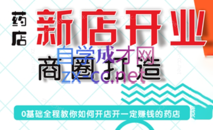 张云老师·药店新店开业商圈打造-康仁安网创