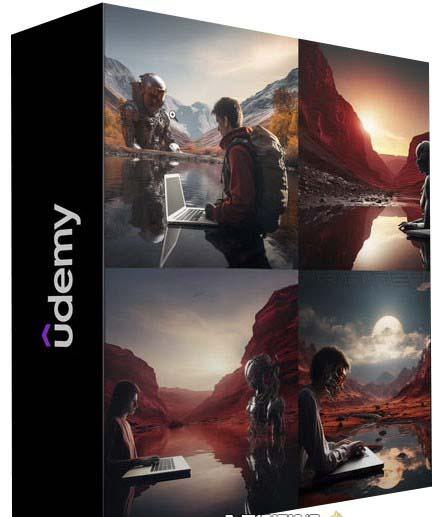 ChatGPT4 和 MidJourney AI 绘画聊天革命性指南教程-33节视频课-中英字幕-康仁安网创