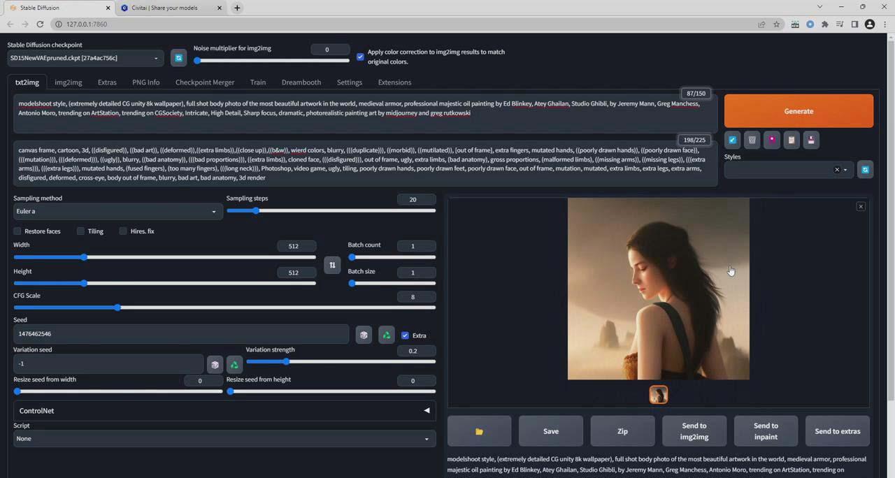图片[2]-Stable Diffusion 大师班: 利用AI创建艺术图像及视频-31视频课-中英字幕-康仁安网创