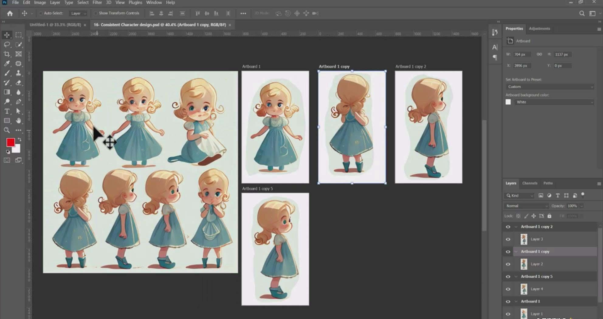 图片[7]-掌握 MidJourney V5 AI + ChatGPT创建一致的角色设计图像-22节课-中英字幕-康仁安网创