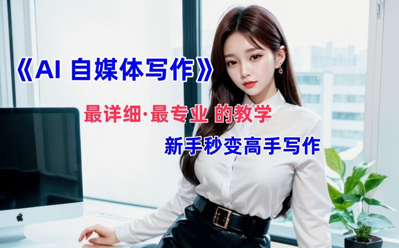 AI自媒体文章创作全网最详细教程,新手秒变写作高手,多方位发展-康仁安网创