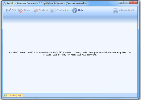 Serial to Ethernet Connector(串口共享器) v5.0.8 绿色版-康仁安网创