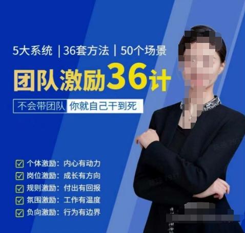 黄景:团队激励36计-Get职场竞争力,进阶管理高手-康仁安网创