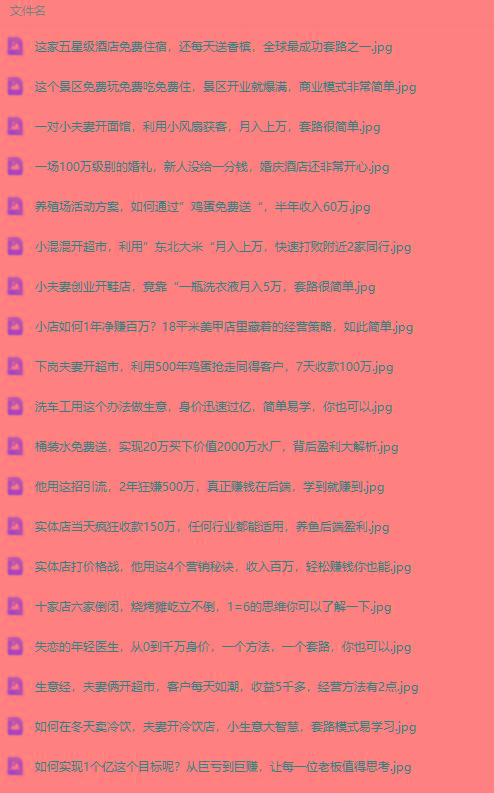 图片[2]-(9607期)真实有效391套商业模式，年入几十到几百万案例解析(电子书+视频+图文)-康仁安网创