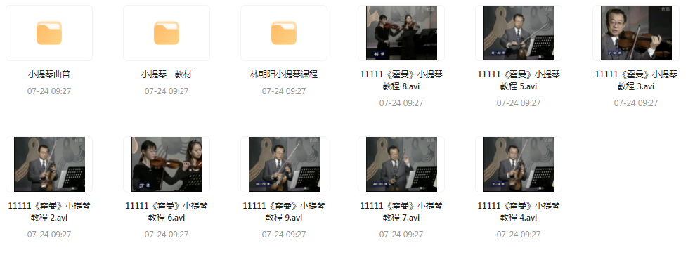 霍曼小提琴教学视频-康仁安网创