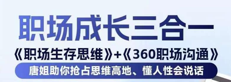 职场生存思维+360职场沟通，助你抢占思维高地，懂人性会说话-康仁安网创