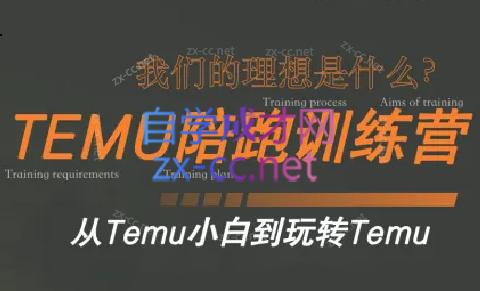 苗苗·拼多多跨境（temu）课程-康仁安网创