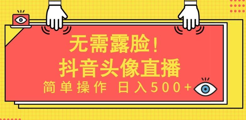 无需露脸,Ai头像直播项目,简单操作日入500+【揭秘】-康仁安网创