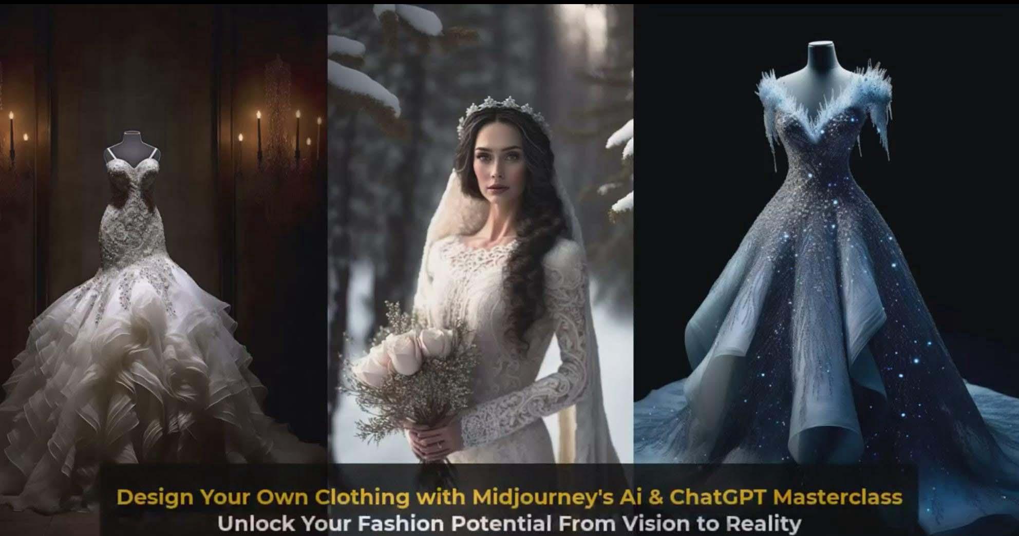 图片[7]-利用 Midjourneys Ai 人工智能设计自己的服装AI大师班-10节课-中英字幕-康仁安网创