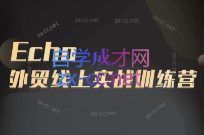 Echo老师·外贸线上实战训练营-康仁安网创