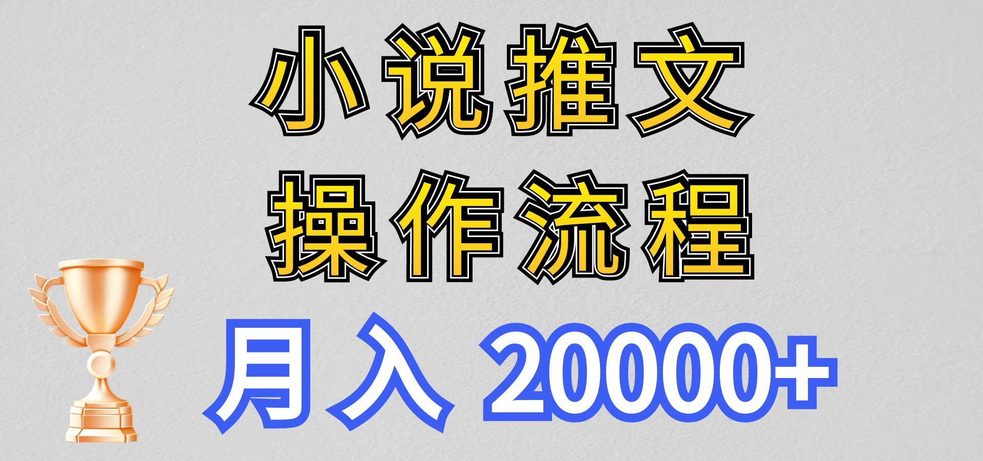 小说推文项目新玩法操作全流程，月入20000+，门槛低非常适合新手-康仁安网创