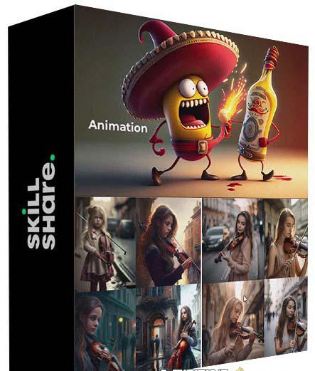 图片[1]-掌握 MidJourney V5 AI + ChatGPT创建一致的角色设计图像-22节课-中英字幕-康仁安网创