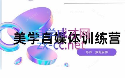 安娜·美学自媒体IP系统课-康仁安网创