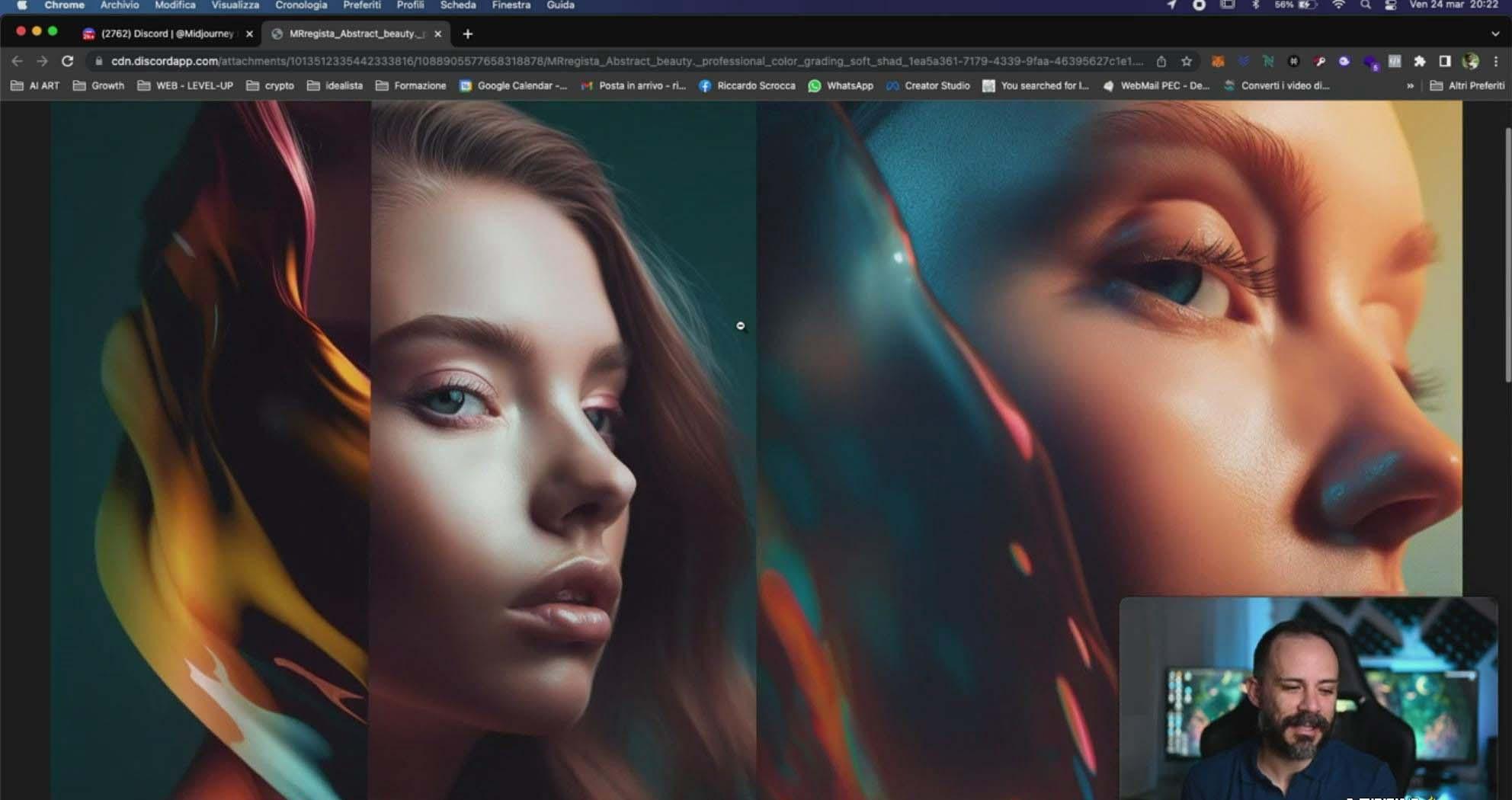 图片[6]-Midjourney AI人工智能创建和销售令人惊叹的海报教程-10节课-中英字幕-康仁安网创