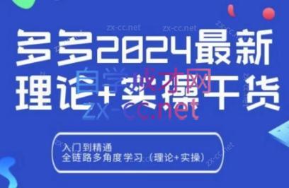 拼多多2024最新规则理论结合实际的干货-康仁安网创