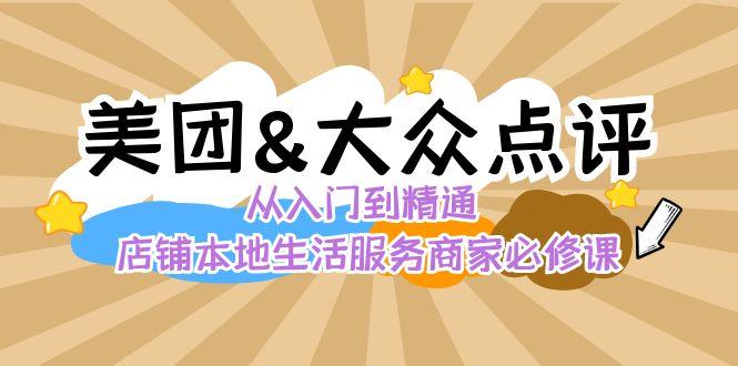 美团+大众点评 从入门到精通：店铺本地生活 流量提升 店铺运营 推广秘术 评价管理-康仁安网创