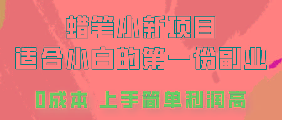 蜡笔小新项目拆解，0投入，0成本，小白一个月也能多赚3000+-康仁安网创