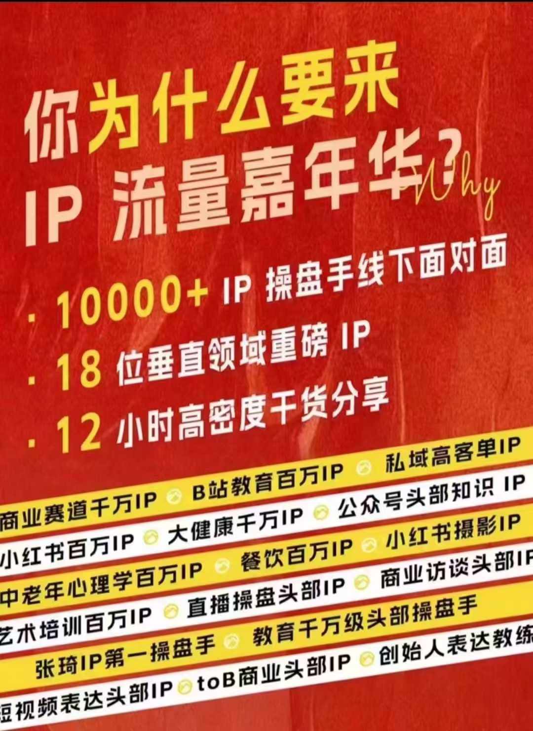 群响IP流量嘉年华，​现场视频+IP江湖2024典藏版PPT-康仁安网创