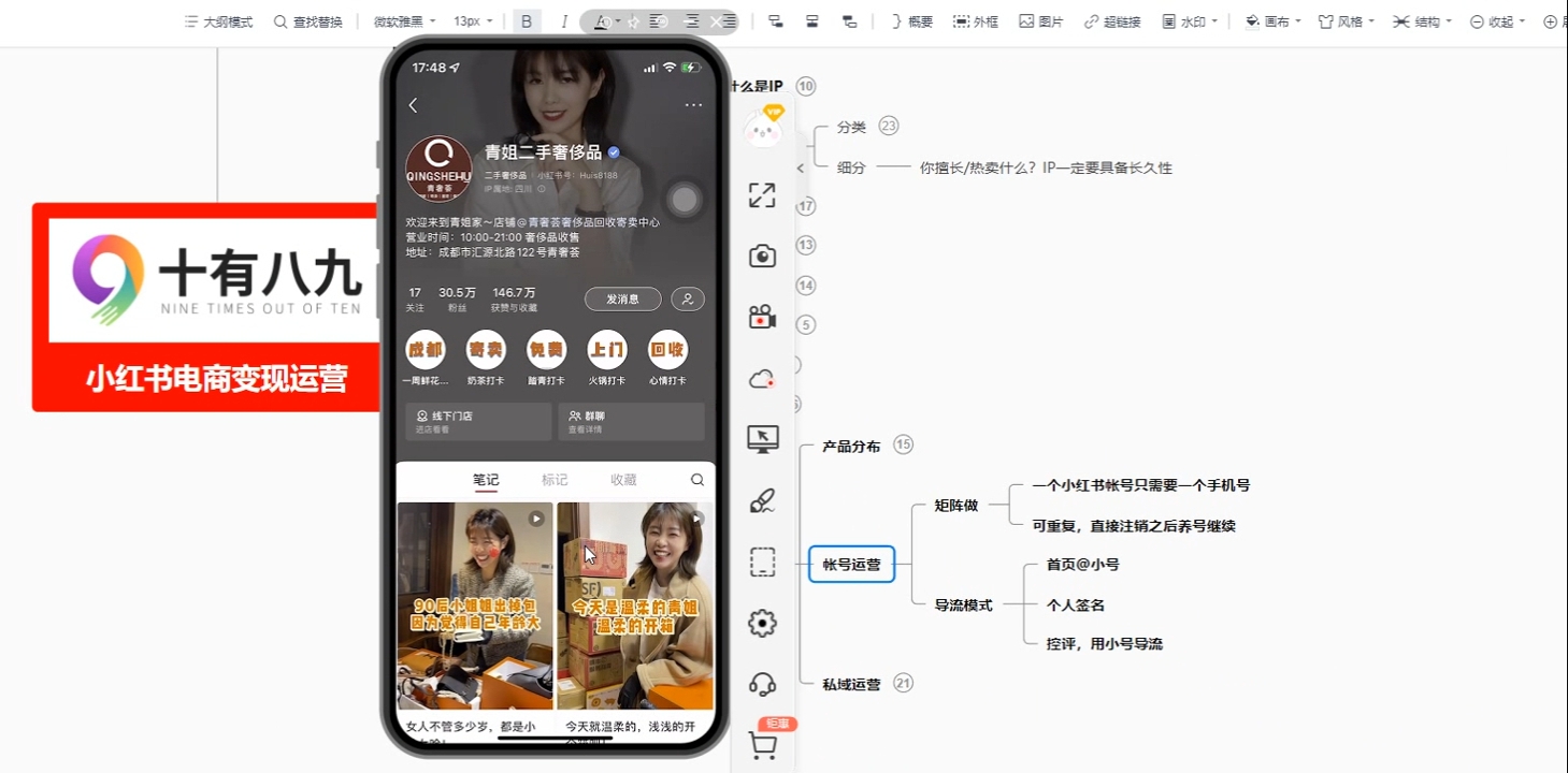 十有八九学院·新手如何从0-1玩转红薯店铺-康仁安网创