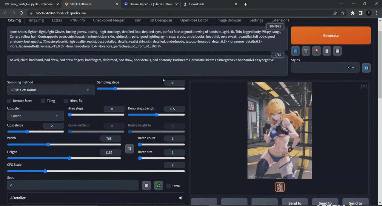 图片[4]-利用Stable Diffusion创建动漫艺术图像使用AI绘画赚钱-中英字幕-康仁安网创