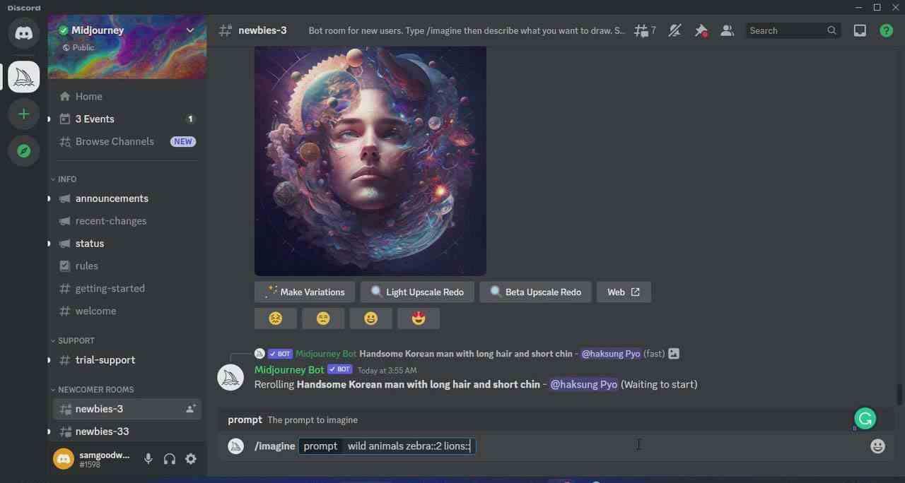 Midjourney AI人工智能艺术图片从入门到高级创作教程-33节课-中英字幕-康仁安网创