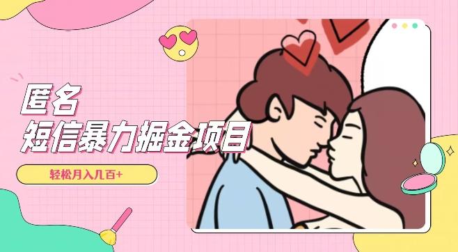 全网首发,揭秘超冷门匿名短信项目,通过信息差日入几百+【揭秘】-康仁安网创