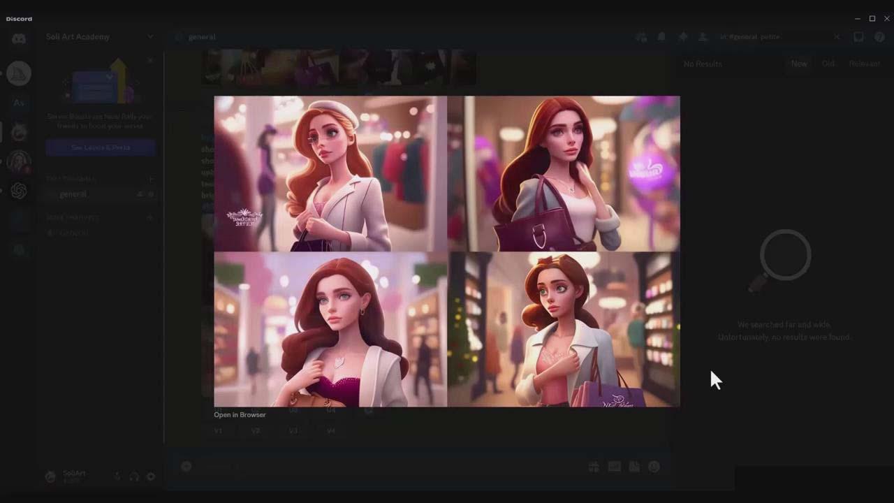 图片[5]-掌握 MidJourney V5 AI + ChatGPT创建一致的角色设计图像-22节课-中英字幕-康仁安网创